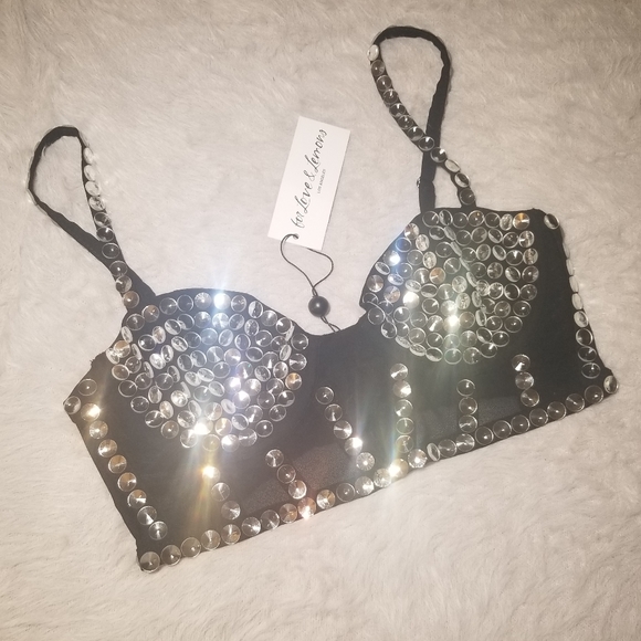 For Love and Lemons Jackpot Longline Bra🖤 - Picture 9 of 16